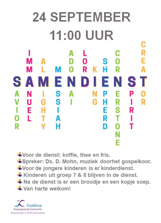 2023-09-24 Samendienst
